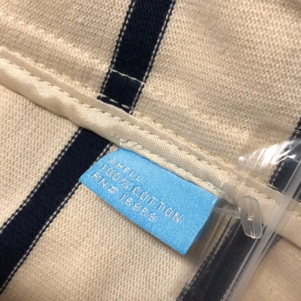 J. McLaughlin Blazer Cream+Navy (M) - Picture 5 of 9